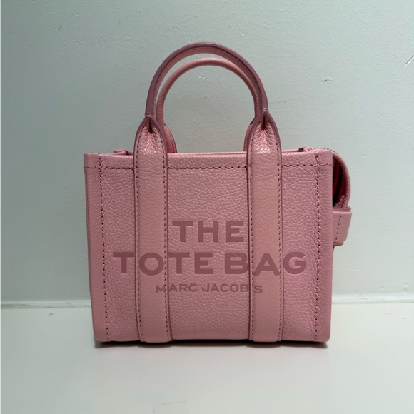 NWT Marc Jacobs The Tote Bag crossbody ribbon pink
